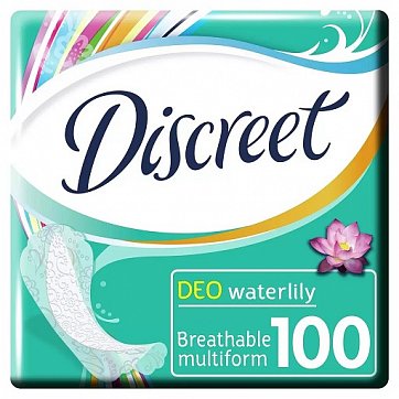 Discreet (Дискрит) прокладки Део Водная лилия 100шт