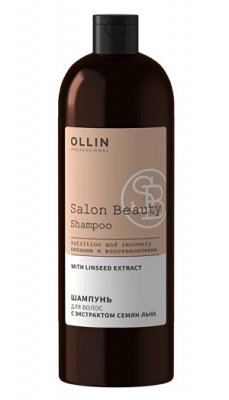 Купить ollin prof salon beauty (оллин) шампунь для волос с экстрактом семян льна, 1000 мл в Дзержинске