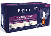 Купить phytosolba phytocyane (фитосольба фитоциан) сыворотка против выпадения волос для женшин, флакон 5мл 12 шт в Дзержинске