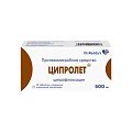Купить ципролет, таблетки, покрытые пленочной оболочкой 500мг, 10 шт в Дзержинске