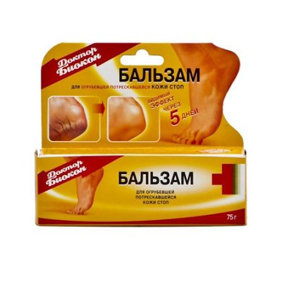 Купить доктор биокон бальзам для огрубевшей и потрескавашейся кожи стоп, 75мл в Дзержинске