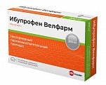 Купить ибупрофен велфарм, таблетки, покрытые пленочной оболочкой 200мг, 30шт в Дзержинске