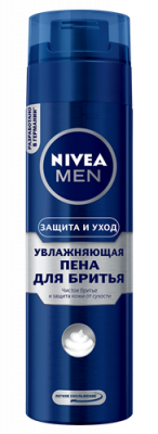 Купить nivea (нивея) для мужчин пена для бритья увлажняющая, 200мл в Дзержинске