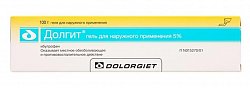 Купить долгит, гель для наружного применения 5%, туба 100г в Дзержинске