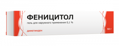 Купить феницитол, гель для наружного примения 0,1%, 50г от аллергии в Дзержинске