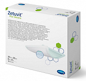 Купить silicone plus zetuvit (цетувит) повязка суперабсорбирующая с контактным слоем из силикона 20смх20см, 10 шт в Дзержинске