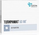 Купить топирамат, таблетки, покрытые пленочной оболочкой 100мг, 30 шт в Дзержинске