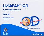 Купить цифран од, таблетки с пролонгированным высвобождением, покрытые пленочной оболочкой 500мг, 10 шт в Дзержинске