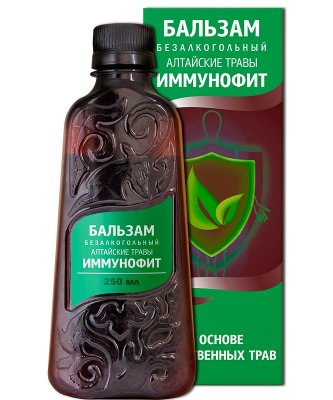 Купить бальзам алтайские травы иммунофит (б/алк.), 250мл_бад в Дзержинске