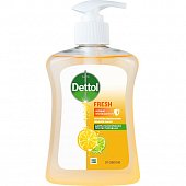 Купить dettol (деттол) мыло жидкое антибактериальное бодрящая свежесть с экстрактом грейпфрута, 250мл в Дзержинске