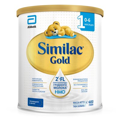 Купить симилак (similac) gold 1, смесь молочная 0-6 мес. 400г в Дзержинске