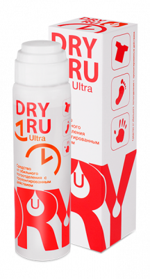 Купить драй ру (dry ru) ультра средство от обильного потоотделения с пролонгированным действием 50 мл в Дзержинске