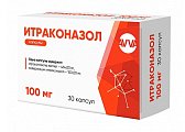 Купить итраконазол, капсулы 100мг, 30 шт в Дзержинске