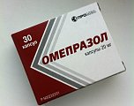 Купить омепразол, капсулы кишечнорастворимые 20мг, 30 шт в Дзержинске