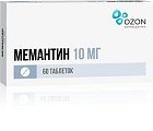 Купить мемантин, таблетки, покрытые пленочной оболочкой 10мг, 60 шт в Дзержинске