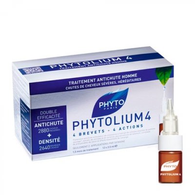 Купить фитосолба фитолиум 4 (phytosolba phytolium 4) сыворотка против выпадения волос ампулы 3,5мл х12 шт в Дзержинске