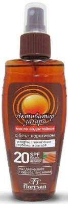 Купить флоресан (floresan) масло активатор загара водостойкий, 150мл spf-20  в Дзержинске