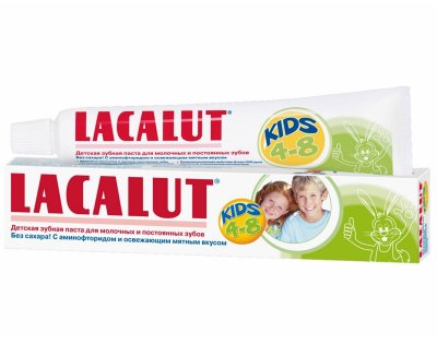 Купить lacalut (лакалют) зубная паста для детей кидс 4-8лет 50мл в Дзержинске