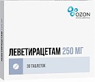 Купить леветирацетам, таблетки, покрытые пленочной оболочкой 250мг, 30 шт в Дзержинске