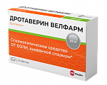 Купить дротаверин велфарм, таблетки 40мг, 30 шт в Дзержинске