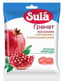 Купить зула (sula) леденцы для диабетиков гранат, 60г в Дзержинске