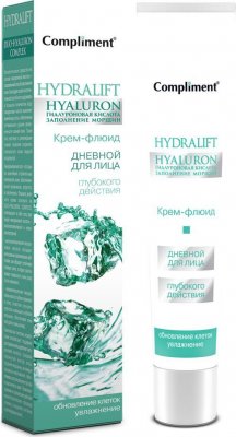 Купить compliment hydralift hyaluron (комплимент) крем-флюид для лица дневной глубокого действия, 50мл в Дзержинске