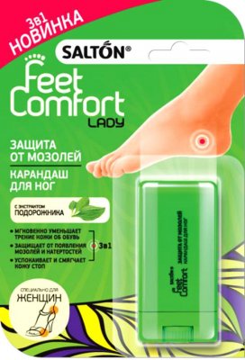Купить salton (салтон) feet comfort lady карандаш защита от мозолей, 14мл в Дзержинске