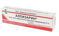 Купить алпизарин, мазь для наружного и местного применения 5%, туба 10г в Дзержинске