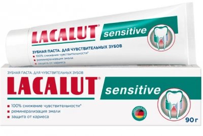 Купить lacalut (лакалют) зубная паста сенситив, 90г в Дзержинске