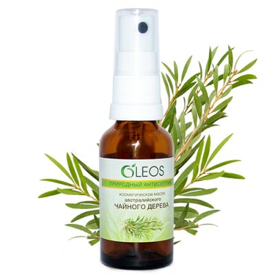 Купить oleos (олеос) природный антисептик косметическое масло австралийского чайного дерева, спрей 30мл в Дзержинске
