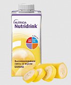 Купить nutridrink (нутридринк) смесь высококалорийная со вкусом банана, 200мл в Дзержинске