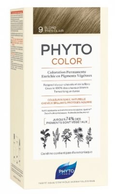 Купить фитосолба фитоколор (phytosolba phyto color) краска для волос оттенок 9 очень светлый блонд в Дзержинске