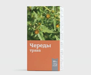 Череда трава, фильтр-пакеты 1,5г, 20 шт БАД