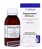 Купить парацетамол-эколаб, суспензия для приема внутрь [для детей], 120 мг/5 мл, 100 мл в Дзержинске