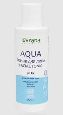 Купить levrana (леврана) тоник для лица aqua, 150мл в Дзержинске