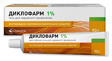 Купить диклофарм, гель для наружного применения 1%, 90 г в Дзержинске