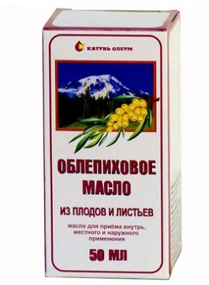 Купить облепиховое масло алтайское, флакон 50мл в Дзержинске