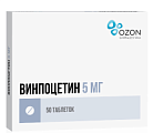 Купить винпоцетин, таблетки 5мг, 50 шт в Дзержинске