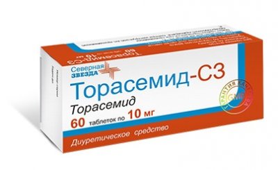 Купить торасемид-сз, таблетки 10мг, 60 шт в Дзержинске