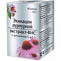 Купить эхинацея пурпурная экстракт-вис с витамином с, е, капсулы 40 шт бад в Дзержинске