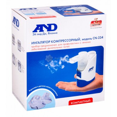 Купить ингалятор компрессорный a&d (эй энд ди) cn-234 в Дзержинске