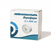 Купить пластырь верофарм фиксирующий на тканевой основе 5см х5м в Дзержинске