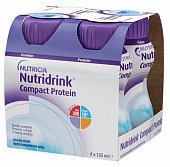 Купить nutridrink (нутридринк) компакт протеин с нейтральным вкусом 125мл, 4 шт в Дзержинске
