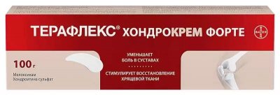 Купить терафлекс хондрокрем форте 1%+5%, крем для наружного применения 100г в Дзержинске
