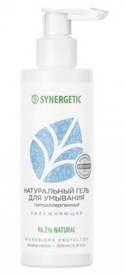 Купить synergetic (синергетик) гель для умывания натуральный увлажняющий, 200 мл в Дзержинске