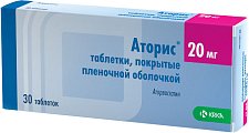 Купить аторис, таблетки, покрытые пленочной оболочкой 20мг, 30 шт в Дзержинске