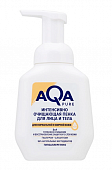 Купить aqa рure (аква пьюр) пенка для лица, тела интенсивно очищающая для нормальной и жирной кожи, 250 мл в Дзержинске