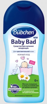 Купить bubchen (бюбхен) средство для купания младенцев new 200 мл в Дзержинске