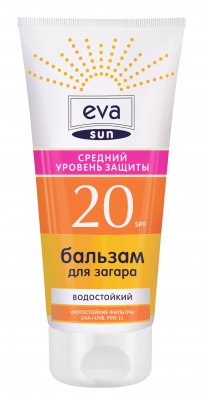 Купить eva sun (ева сан) бальзам для загара, 200мл spf20 в Дзержинске