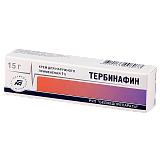 Тербинафин, крем для наружного применения 1%, 15г